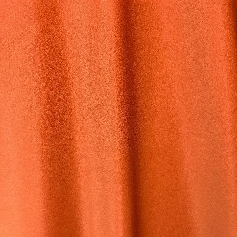 SPANX Carefree Reversible Slip Dress M Sedona Rust Crepe / Satin Minimalist NEW